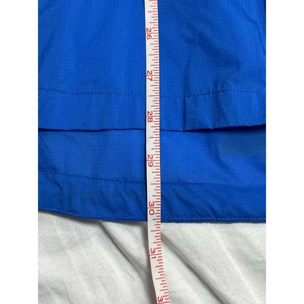 Nike Windbreaker Jacket Men's Large L Blue Lightweight Running Active Reflective - Picture 10 of 12